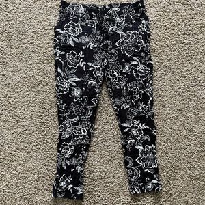 Lucky Brand Floral Print Pants